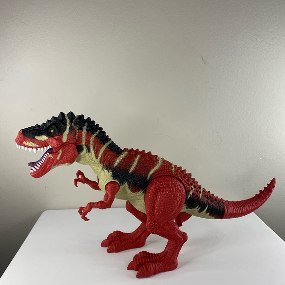 Toys R Us Exclusive T-Rex Chap Mei Dinosaur Lights Sounds Action Figure Toy 16"